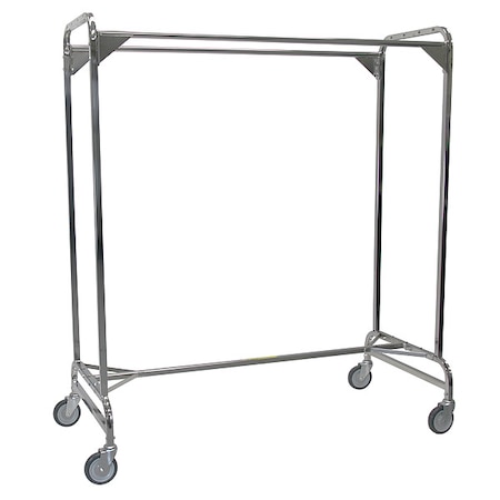 Basket Shelf, 72 in W, Silver MPN:722