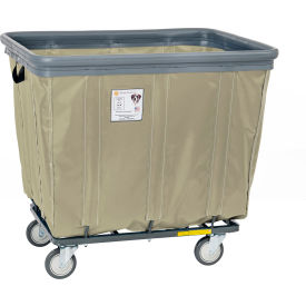 R&B Wire Vinyl Bumper Truck All Swivel 20 Bushel Capacity Beige 420SOBC/BG