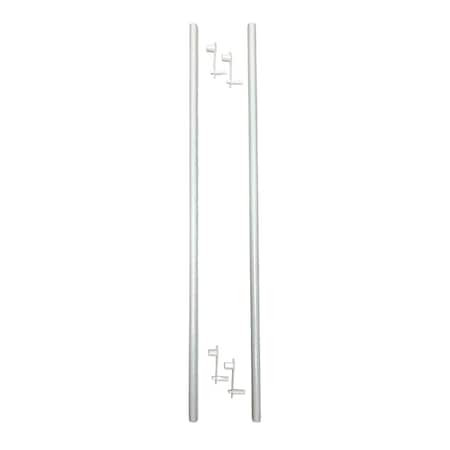 Single Panel Curtain Rods and End Clips MPN:PSS-CR-SET