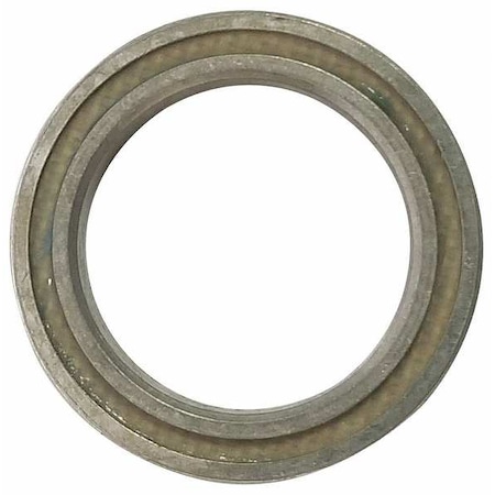 Deep Groove Radial Ball Bearing, B541DDFS428 Industry Number, Double Sealed Closure, 1-1/16 in Bore Dia, Alloy Steel MPN:B541DD FS428