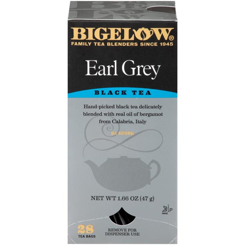 Bigelow Earl Grey Tea Bags, Box Of 28 MPN:10348
