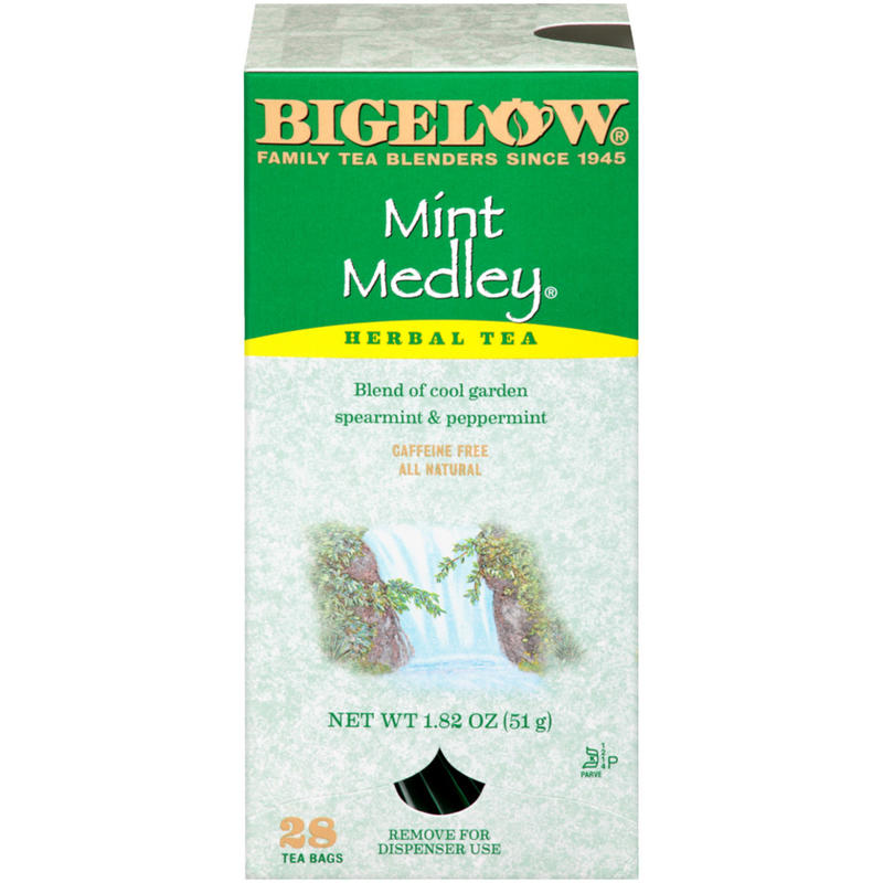 Bigelow Mint Medley Tea Bags, Box Of 28 (Min Order Qty 12) MPN:10393