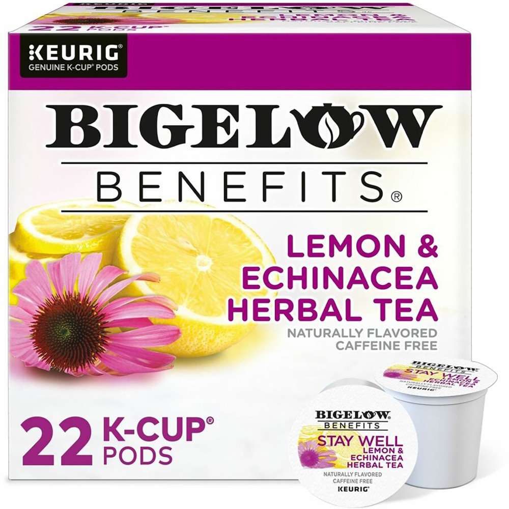 Bigelow Tea Herbal Tea K-Cup - Herbal Tea - 22 K-Cup - 22 / Pack MPN:2025