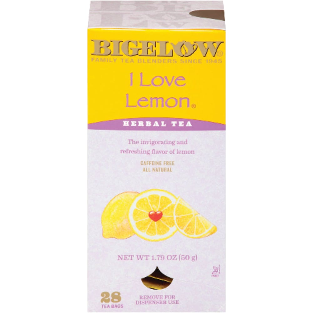 Bigelow I Love Lemon Tea Bags, Box Of 28 (Min Order Qty 12) MPN:NICPSSC077172