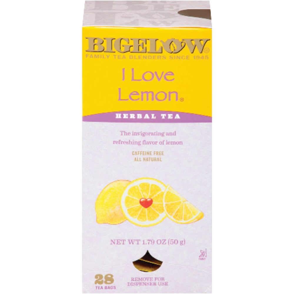 Bigelow I Love Lemon Tea Bags, Box Of 28 MPN:NICPSSC077172