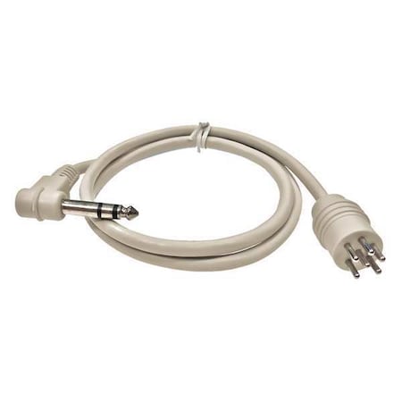 Healthcare TV Jumper Cable, 1/4 to 6 Pin MPN:RCAJ-36-146