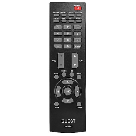 IR Guest Remote Control, Black MPN:KM38R02
