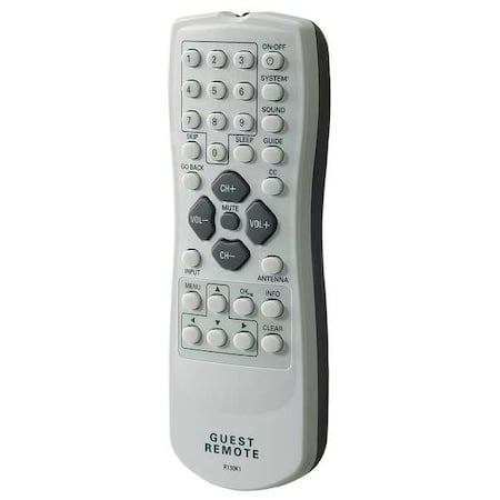 Healthcare TV Basic Guest Remote, White/Gray MPN:R130J1
