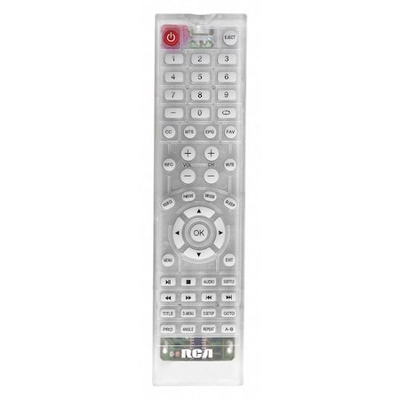 Remote Control, Plastic, IR, Clear Color MPN:R230C1