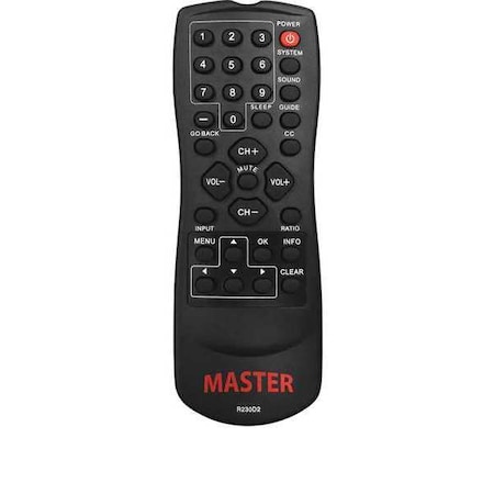 Remote Control, Black, 29/64