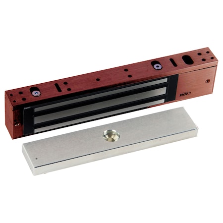 Mag Lock, Fire Rated, Single Door, US10B, DSS, 12/24 VDC, 750lb MPN:8371 DSS 40
