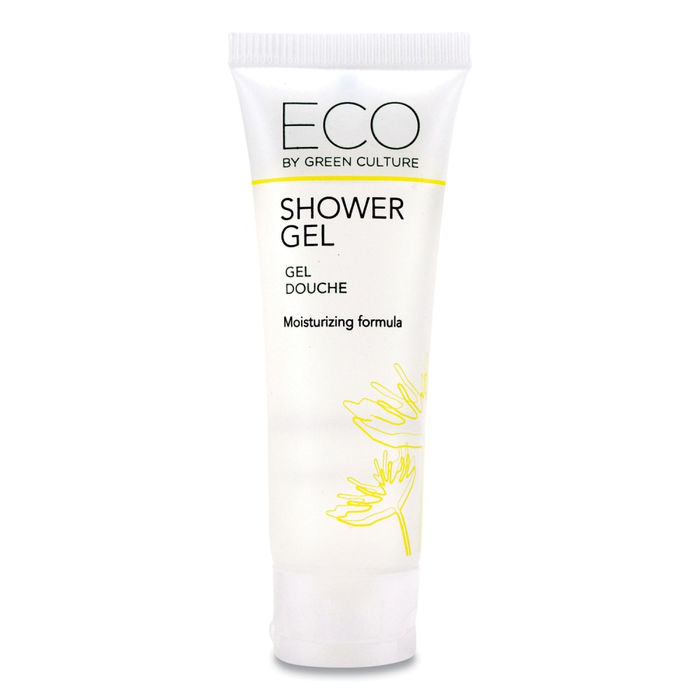 Eco By Green Culture Shower Gel, Clean Scent, 1.01 (30 mL), 288/Carton MPN:SG-EGC-T
