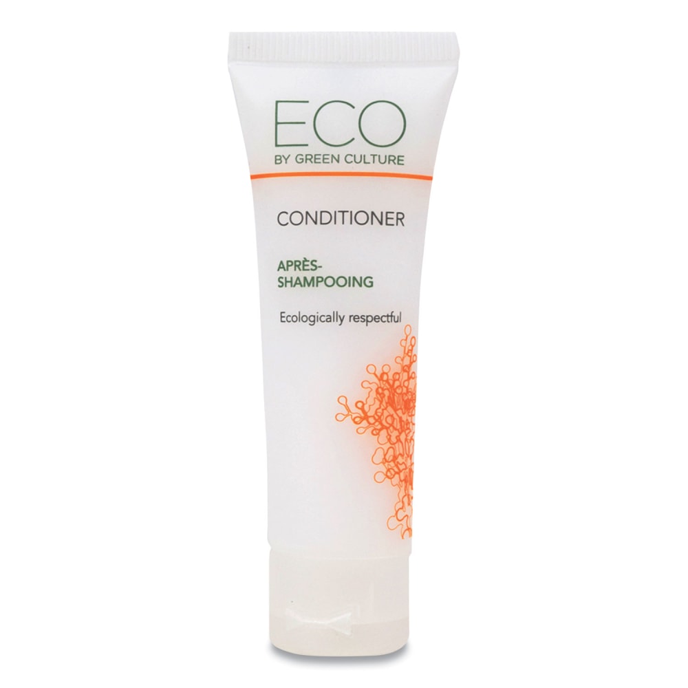 Eco By Green Culture Conditioner, Clean Scent, 1.01 oz (30 mL), 288/Carton MPN:CD-EGC-T