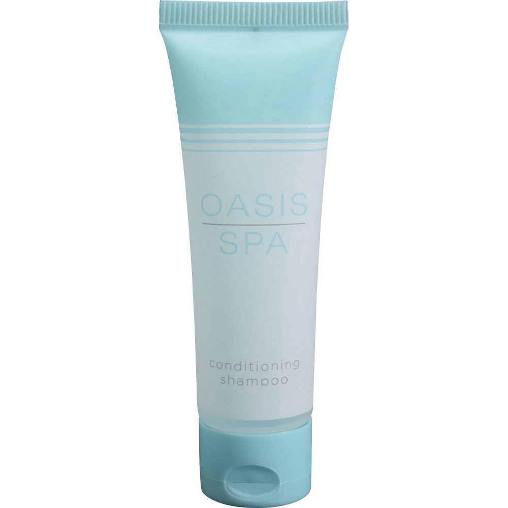 OASIS Shampoo - Fresh Clean Scent - 1 fl oz (30 mL) - Tube Dispenser - Hotel - White - 288 / Carton MPN:CFPSHOAST1709