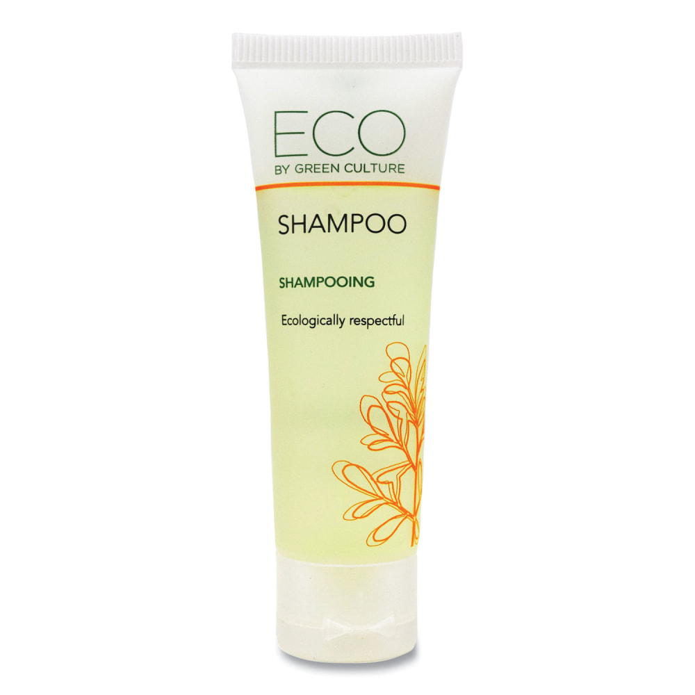Eco By Green Culture Shampoo, Clean Scent, 1.01 oz (30 mL), 288/Carton MPN:SH-EGC-T