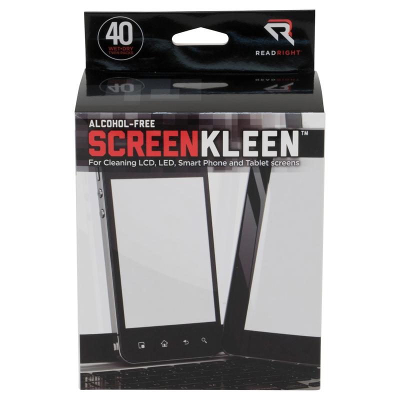 Advantus Screen Kleen Cleaning Wipes, Pack Of 40 (Min Order Qty 4) MPN:RR1391