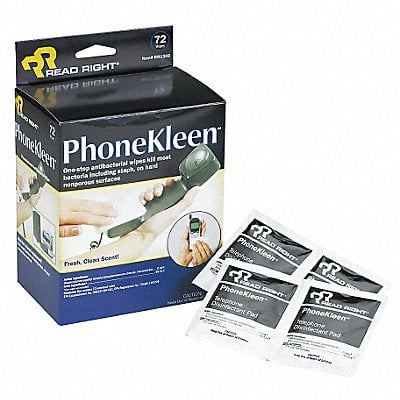 Disinfecting Phone Wipes PK72 MPN:REARR1303