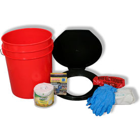 Ready America® 71640 Toilet Bucket Kit 1-4 persons 71640