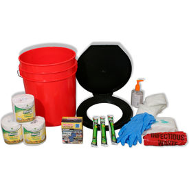 Ready America® 71641 Toilet Bucket Kit 4-10 persons 71641