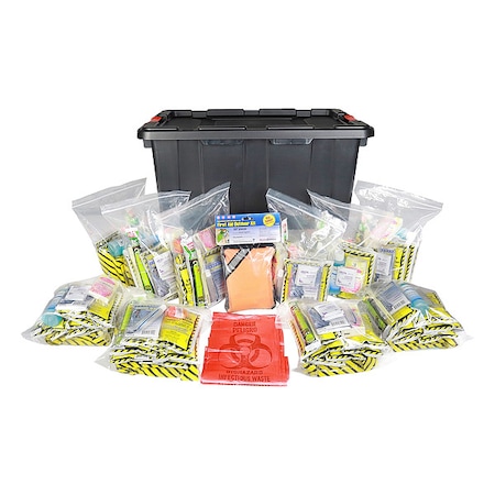 Survival Kit, Plastic 316 Components, 10 People Served MPN:70551