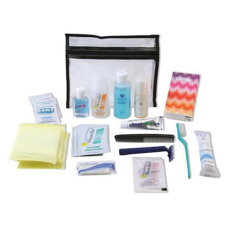 Personal Emergency Hygiene Kit, Plastic 26 Components, 1 People Served MPN:71502
