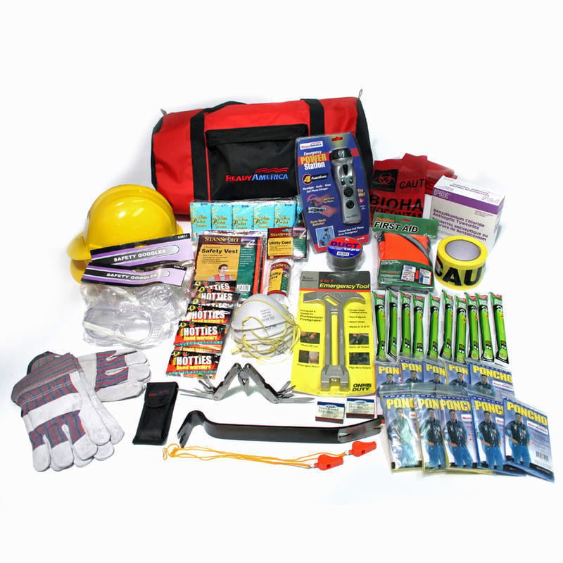 Ready America Site Safety Emergency Kit, Red MPN:70030