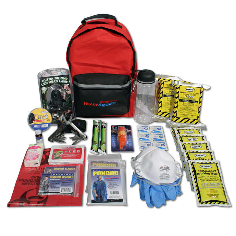 Ready America 2-Person 3-Day Emergency Kit Plus MPN:70284