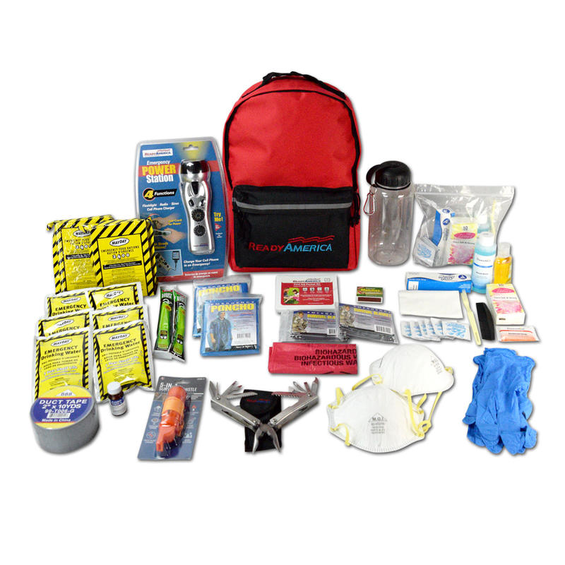 Ready America 2-Person 3-Day Deluxe Emergency Kit MPN:70285
