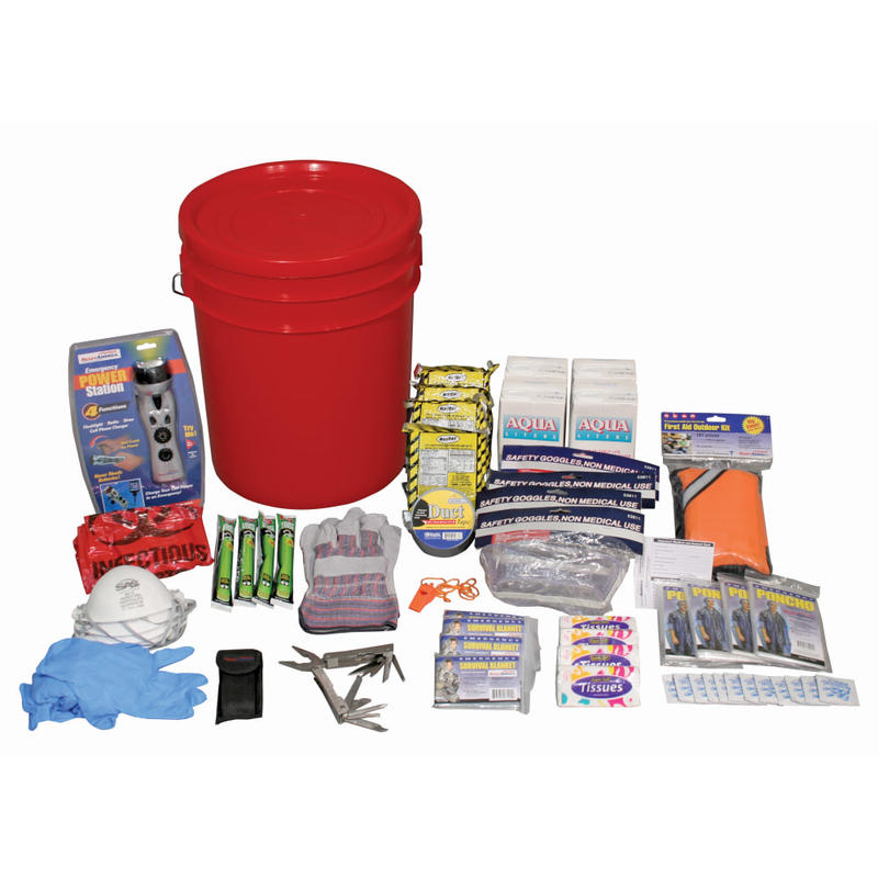 Ready America 4-Person 3-Day Deluxe Emergency Kit MPN:70395