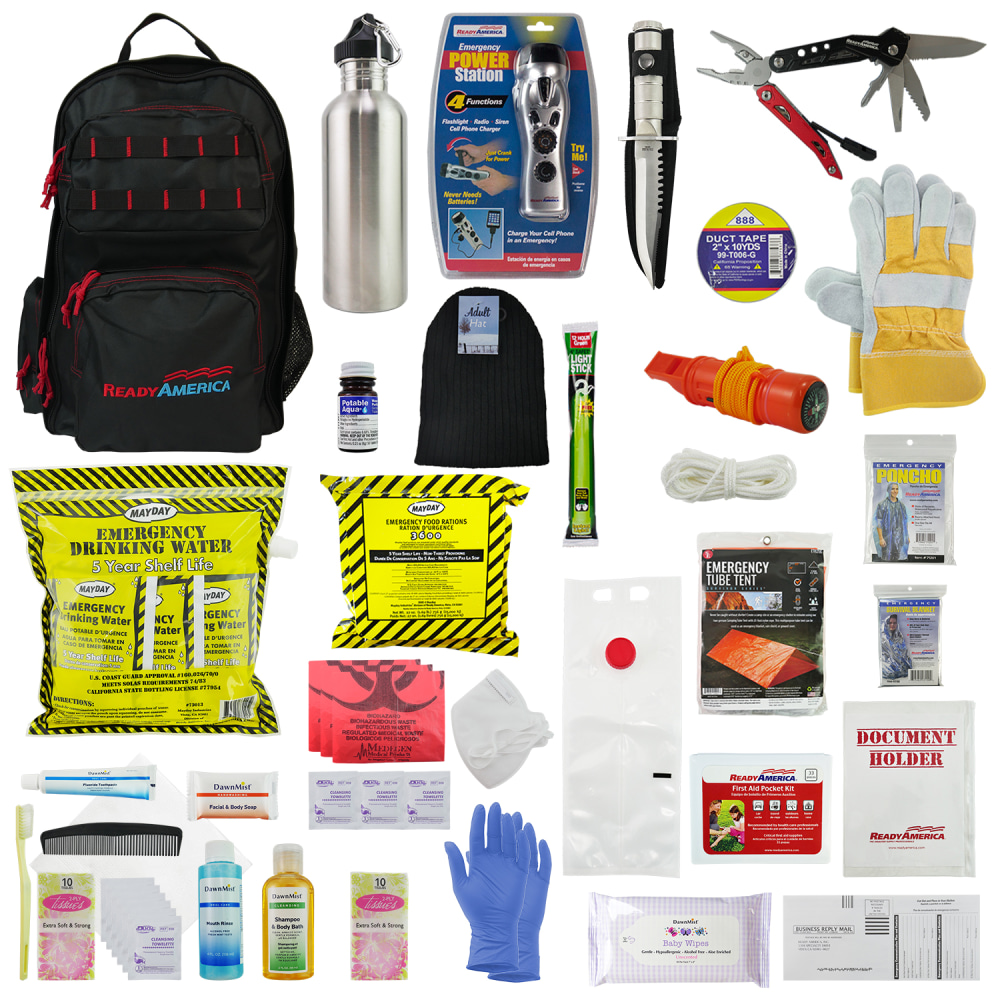 Ready America 1-Person 3-Day Elite Backpack MPN:70450