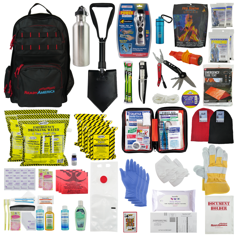 Ready America 2-Person 3-Day Elite Emergency Backpack MPN:70451