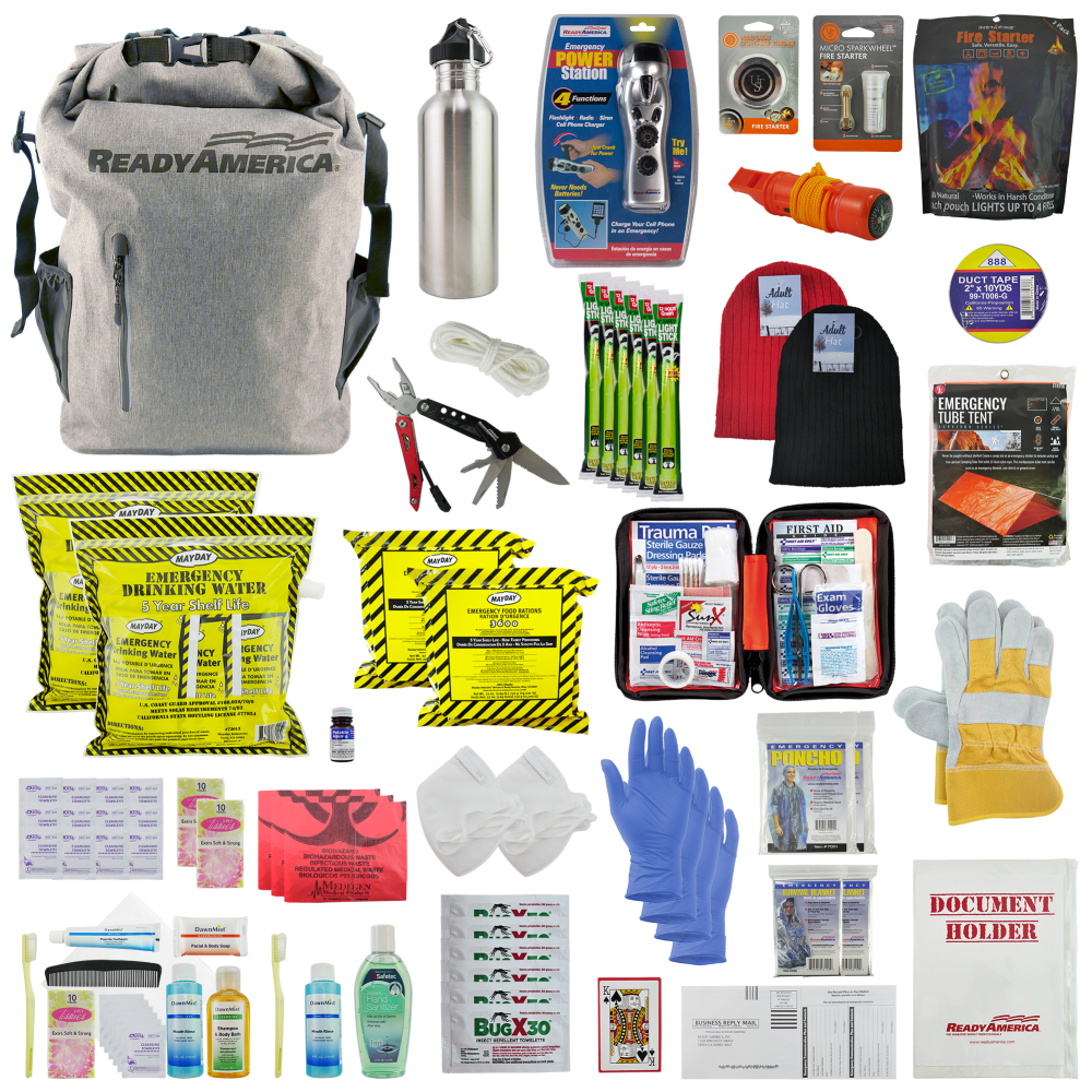 Ready America 2-Person 3-Day Deluxe Dry Bag MPN:70471