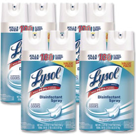 LYSOL® Disinfectant Spray Crisp Linen 19 Oz. Aerosol Spray 2/Pack 4 Packs/Carton 99608CT