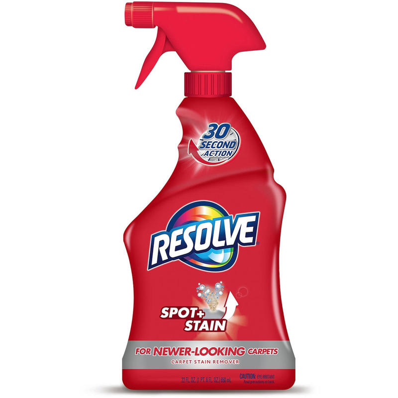 Resolve Stain Remover Cleaner - For Carpet - 22 fl oz (0.7 quart)- Odor Neutralizer - Light Yellow - 12/Carton - 00601CT MPN:00601CT