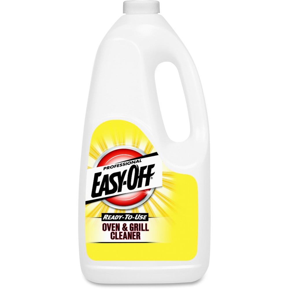 Easy-Off Oven/Grill Cleaner - 64 fl oz (2 quart) - Non-flammable - Clear Bottle - 1 Each MPN:80689