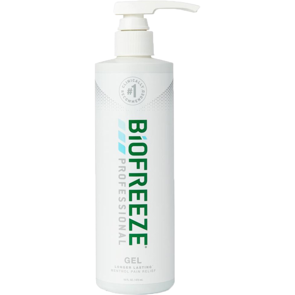 Biofreeze Professional Cold-Therapy Pain Relief Gel, 16 Oz, Case of 24 Bottles MPN:HYD13425