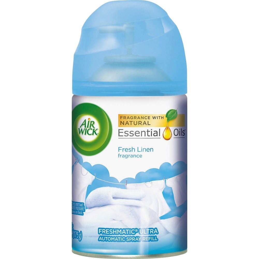 Air Wick Freshmatic Automatic Spray Refill, 6.17 Oz, Cool Linen & White Lilac MPN:82314