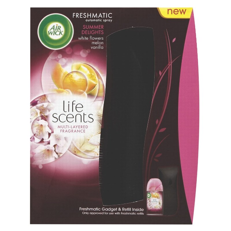 Air Wick Freshmatic Life Scents Starter Kit, Summer Delights, 6.17 Oz (Min Order Qty 3) MPN:92944