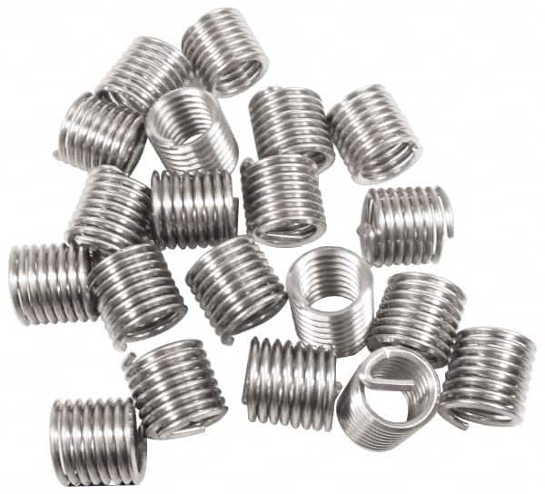 Screw-Locking Insert: Stainless Steel, #10-32 UNC, 3D MPN:14606D