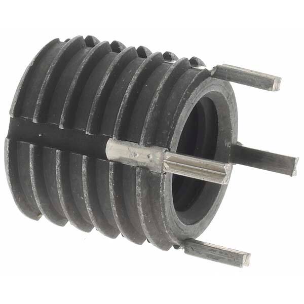 Thread Locking Insert: 3/8-16 Internal Thread, 9/16-12 External Thread, 1/2