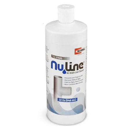 A/C Drain Line Maintainer, 32 oz, Red MPN:97690