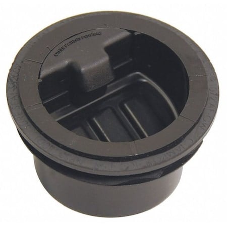 2 Dia, HDPE, Black, Trap Seal, Drain Seal MPN:97041