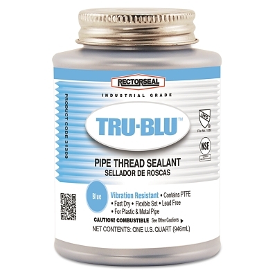 Tru-Blu 1QT. Btc Rectorseal Pipe Thread MPN:31300