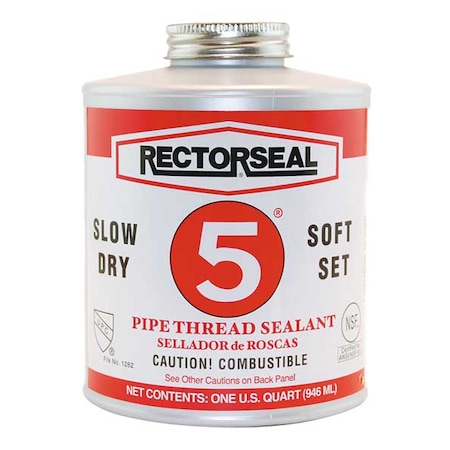 NO.5 1QT Btc Rectorsealpipe Thread MPN:25300