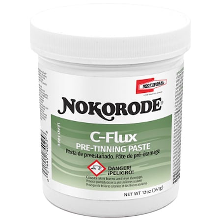 Soldering Flux, 12 oz., Plastic Jar MPN:74025