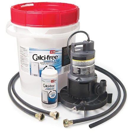 Water Heater Flush Kit, 12inLx14inHx12inW MPN:68711