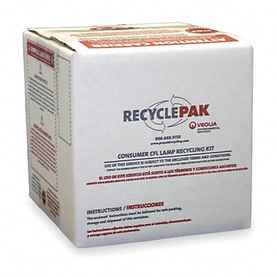 Bulb Recycling Kit 6 L x 6 W x 6 D MPN:123