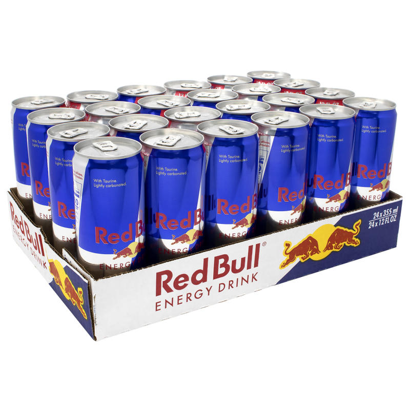 Red Bull Original Energy Drinks, 12 Oz, Pack Of 24 Cans MPN:91747