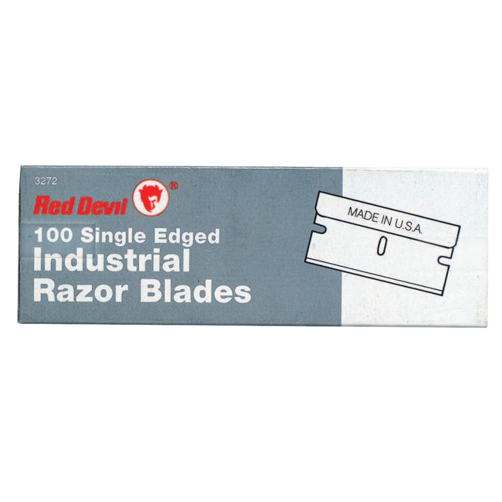 Red Devil Single-Edge Razor Blades, Pack Of 100 MPN:630-3272