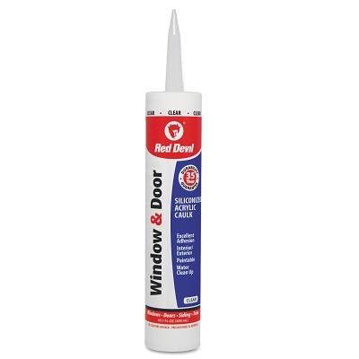 10.3FL Oz Clear Caulksilicon Acr MPN:0876